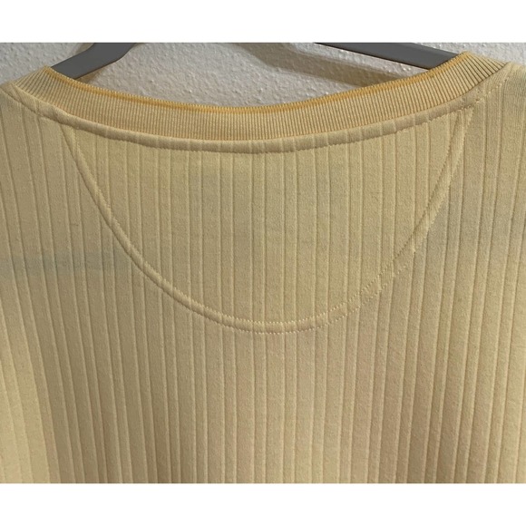 EUC, Consensus Sportswear Men’s Sz XXL Short Sleeve V-Neck Yellow Polo - Picture 6 of 9